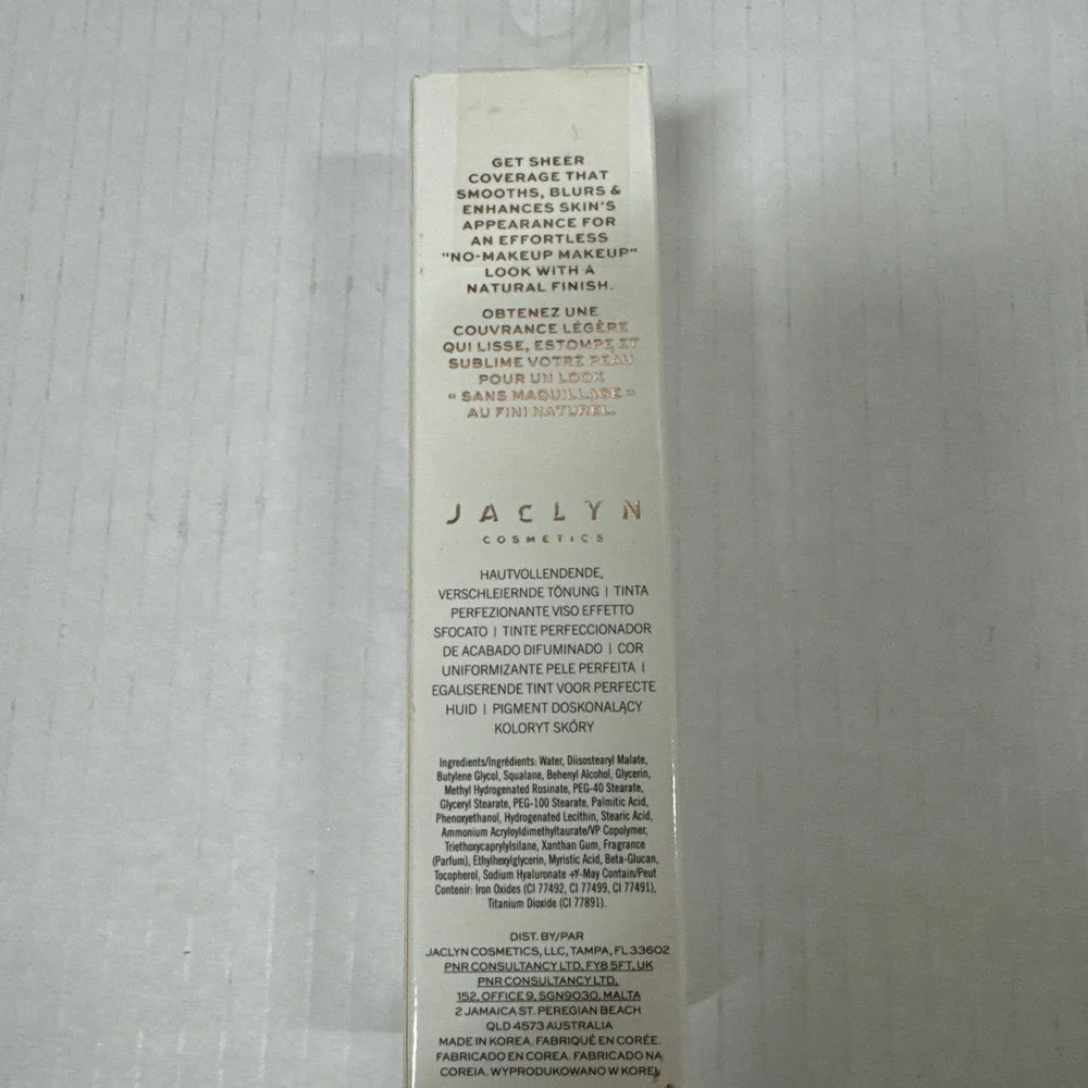 JACLYN COSMETICS Skin‎ Perfecting Blurring Tint Smooths RICH 1 Oz NIB